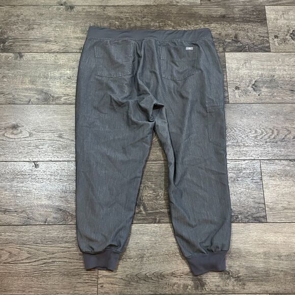 Figs Graphite Gray Zamora Joggers Scrubs Pants - Women's Size XXL - Picture 6 of 7